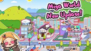 Miga World NEW UPDATE 🔥 😱 [upl. by Lesli]