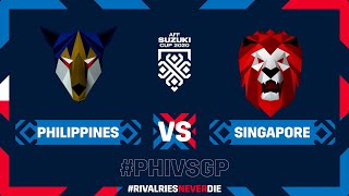 Philippines 12 Singapore AFFSuzukiCup2020 Group Stage [upl. by Badger]