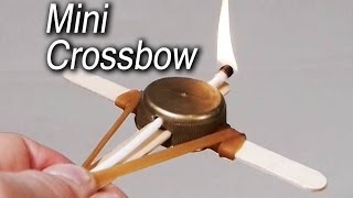 How to Make a Mini Crossbow [upl. by Amalie]