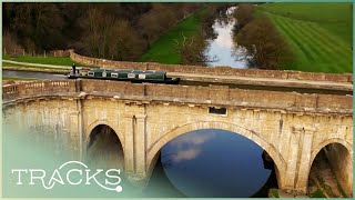 Relaxing Single Shot Along Englands Canals Full Documentary  TRACKS [upl. by Eserehs822]