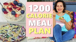 1200 Calorie Meal Plan To Lose Weight Fast Healthy amp Delicious [upl. by Mihe]