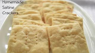 Homemade Saltine Crackers [upl. by Raama819]