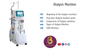 Dialysis Machine  Biomedical Engineers TV [upl. by Mcdermott]