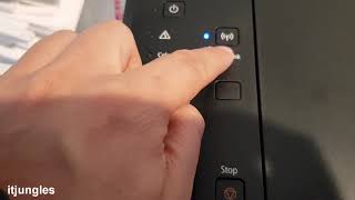 Canon Wireless MG3660 Printer How to Reset  Disconnect WiFi Connection [upl. by Alikahs197]