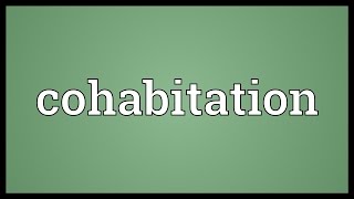 Cohabitation Meaning [upl. by Manoop668]