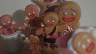 Shrek 123 and 4 Gingy Toy Review [upl. by Phemia]