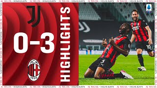 Highlights  Juventus 03 AC Milan  Matchday 35 Serie A TIM 202021 [upl. by Fraze]