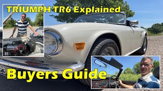 Triumph TR6 Buyers Guide [upl. by Adnomal238]