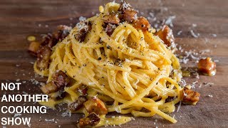 PERFECT SPAGHETTI CARBONARAthe easy way [upl. by Attiuqaj]