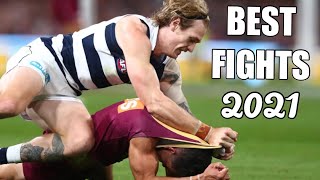 BEST AFL FIGHTS 2021 [upl. by Nnahsal]