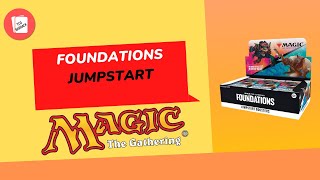 Unboxing Jumpstart foundation booster box mtg [upl. by Cathrine]