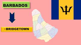 CARICOM Countries and their capital [upl. by Droffats]