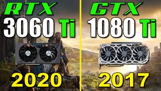 RTX 3060 Ti vs GTX 1080 Ti  Test in 8 Games [upl. by Ilwain]