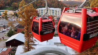 Anakeesta in Gatlinburg  Mountain Top Attraction  Ride Thru amp Tour of Sky Lift  Tree Canopy Walk [upl. by Assedo]