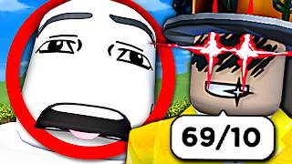 Rating GOOFY Roblox memes… [upl. by Brodench]