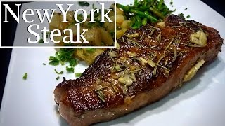 Corte de Carne en Sartén  New York Steak  La Capital [upl. by Dlared10]