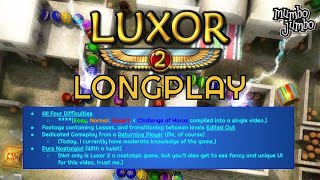 Luxor 2  Adventure Mode Longplay [upl. by Aohk]