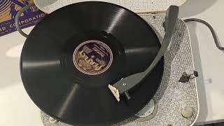 Malihini Mele The South Sea Islanders Perfect 78rpm Record from 1932 HMV Minigram Tube Player [upl. by Ainatit523]