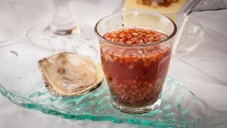 How to make a Mignonette Sauce  The French Oyster Sauce Recipe  Sauce for Oysters [upl. by Esenahs]