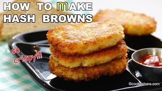 How to make Perfect HASH BROWNS at home [upl. by Kayla]