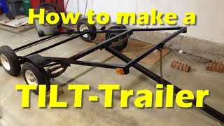 Making a DIY TILTTrailer Part 1 [upl. by Rosita]