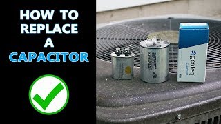 How to Replace a Furnace or AC Capacitor [upl. by Ellekcir146]