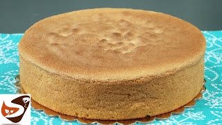 Pan di spagna alto la ricetta classica soffice e senza lievito  dolci How To Make Sponge Cake [upl. by Einuj]