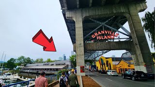 Granville Island Vancouver Canada Full Tour [upl. by Nnylav]