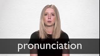 How to pronounce PRONUNCIATION in British English [upl. by Ahtan]