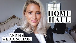 Homeware Haul Wedding Hair and Renovation Updates  Inthefrow [upl. by Vernon]