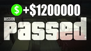 Top 5 Missions I do to make Millions in GTA 5 Online Solo Millions Guide [upl. by Leinehtan987]