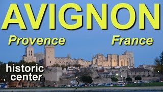 Avignon France  the historic center [upl. by Aisatna]