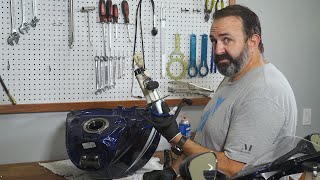 How To Clean Your Motorcycle Fuel Pump  MC Garage [upl. by Mcdowell22]