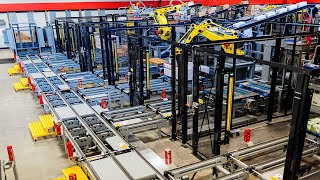 Integrated Robotic Palletizer amp Pallet Handling System [upl. by Areem]