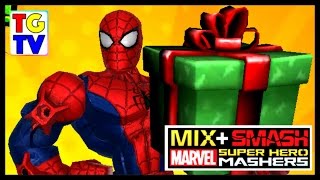 Marvel Super Hero Mashers SpiderMan Battles Edited  Mix  Smash [upl. by Jessika]