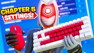 BEST Chapter 5 PC Keyboard amp Mouse Settings Sensitivity  Keybinds In Fortnite [upl. by Eiramnwad]