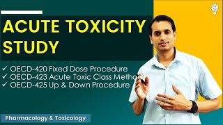 Acute Toxicity Studies  OECD 420 and OECD 423 [upl. by Llemart]