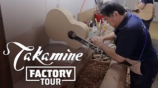 Takamine Guitars Factory Tour [upl. by Eleumas637]