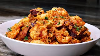 The BEST Jambalaya Recipe Ever [upl. by Eseerahs]