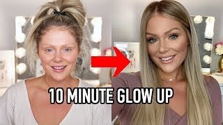 10 MINUTE EVERYDAY MAKEUP TRANSFORMATION  GET READY WITH ME [upl. by Htehpaj978]