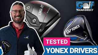 Yonex Ezone Elite 2021 Test amp Review  Golf Gear Direct Performance Fitting Centre [upl. by Kcirrez]