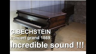 Back to live Bechstein concert grand 1869 [upl. by Malda]