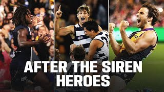 Greatest aftersiren goals through history  AFL [upl. by Onivla409]