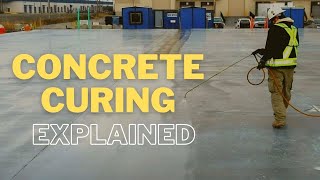 Why Curing of Concrete is Important Concrete Curing Process [upl. by Seuguh783]