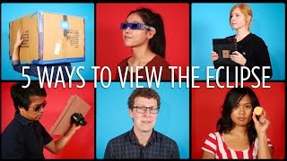 5 Safe Ways To View The Eclipse [upl. by Formica139]