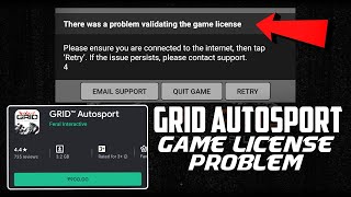 GRID Autosport There was a problem validating the game license [upl. by Ruben334]