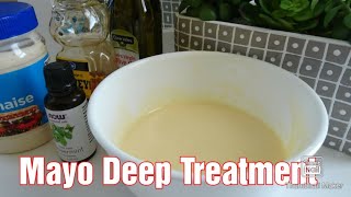 How To Make Mayonnaise Treatment For Hair Growth [upl. by Golda524]