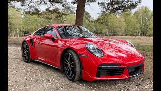 2021 Porsche 911 Turbo S 992 FULL REVIEW  TheCarGuystv [upl. by Anailli]