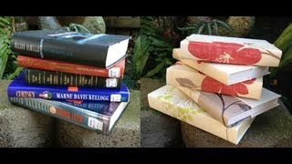 How to recover hardcover books for home decor [upl. by Elodea]