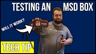 How To Testing an MSD 6AL [upl. by Oad]